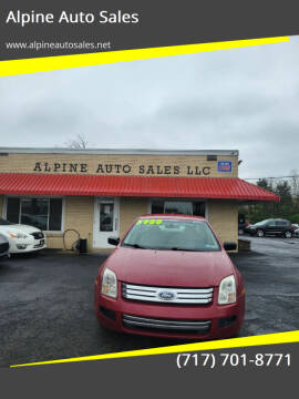 2008 Ford Fusion for sale at Alpine Auto Sales in Carlisle PA