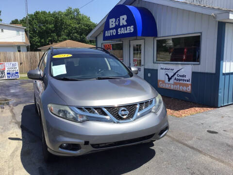 2011 Nissan Murano for sale at B & R Auto Sales in Terre Haute IN