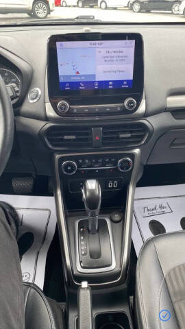 2020 Ford EcoSport SES