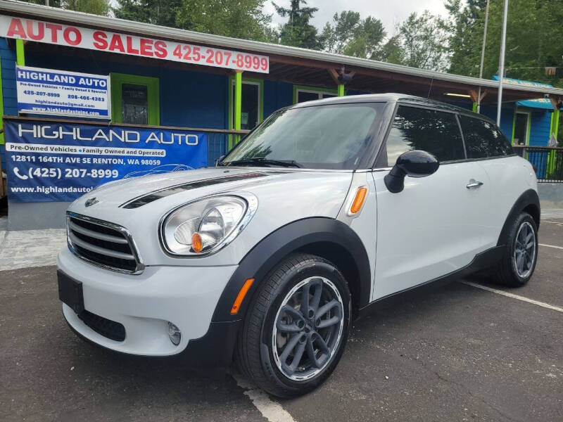 2015 MINI Paceman Cooper