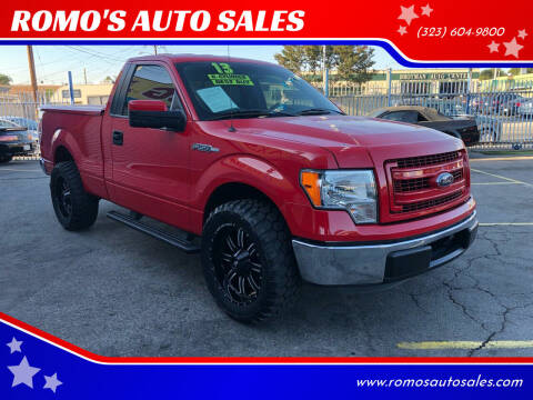 2013 Ford F-150 for sale at ROMO'S AUTO SALES in Los Angeles CA
