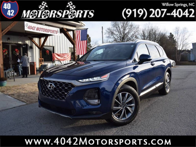 2020 Hyundai Santa Fe for sale at 4042 Motorsports in Willow Spring NC