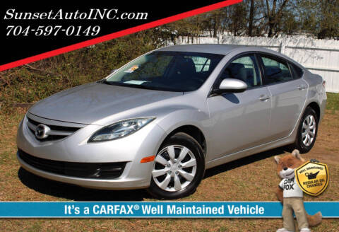 2011 Mazda MAZDA6 for sale at Sunset Auto in Charlotte NC