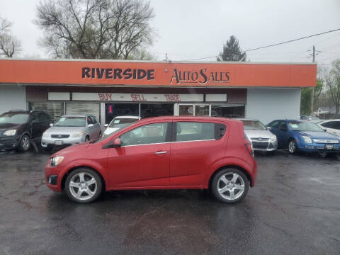 2014 Chevrolet Sonic for sale at RIVERSIDE AUTO SALES in Sioux City IA