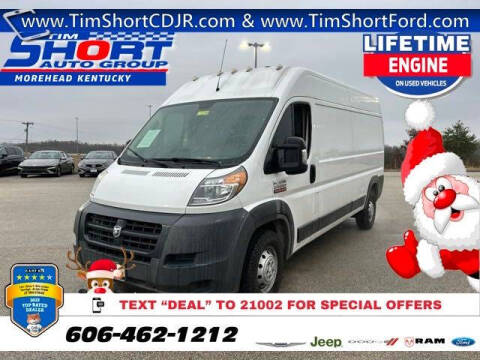 2018 RAM ProMaster for sale at Tim Short Chrysler Dodge Jeep RAM Ford of Morehead in Morehead KY