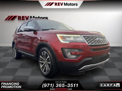 2017 Ford Explorer Platinum