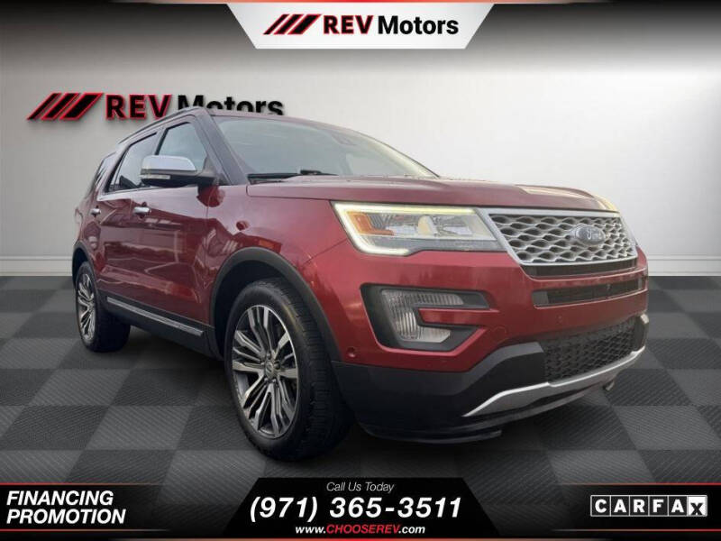 2017 Ford Explorer Platinum