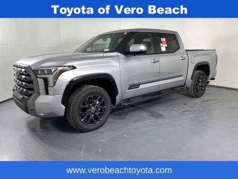 2024 Toyota Tundra for sale at PHIL SMITH AUTOMOTIVE GROUP - Toyota Kia of Vero Beach in Vero Beach FL