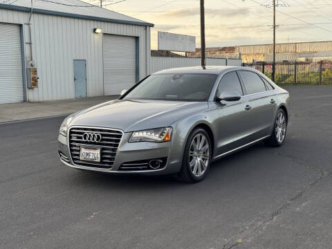 2011 Audi A8 L for sale at SUPER AUTO SALES STOCKTON in Stockton CA