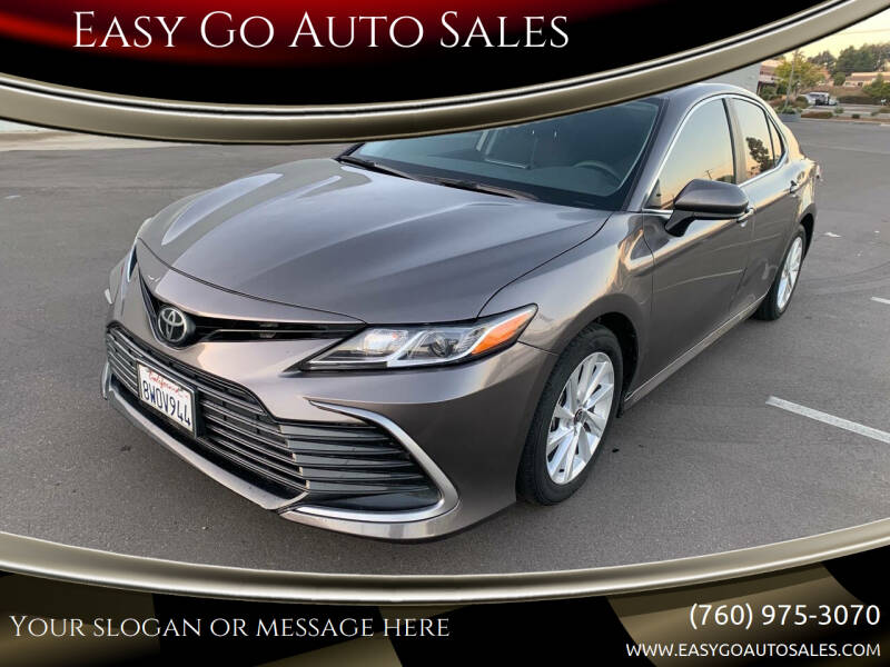 2021 Toyota Camry for sale at Easy Go Auto Sales in San Marcos CA