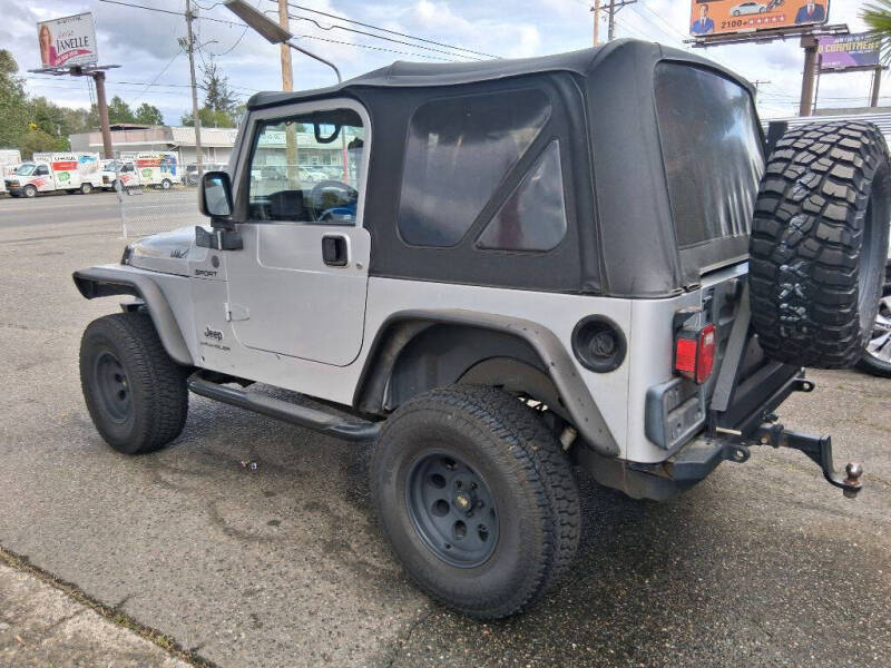 2004 Jeep Wrangler Sport