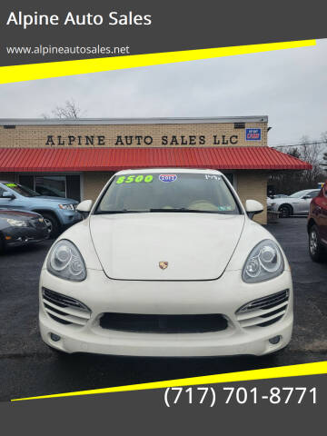 2012 Porsche Cayenne for sale at Alpine Auto Sales in Carlisle PA