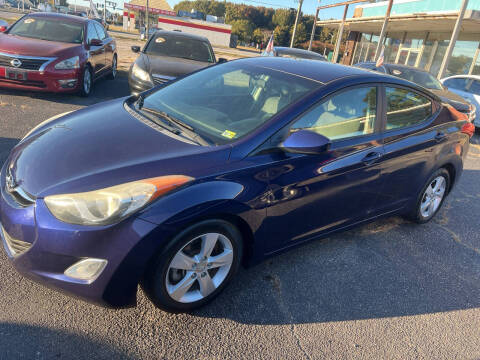 2013 Hyundai Elantra for sale at Aiden Motor Company in Portsmouth VA