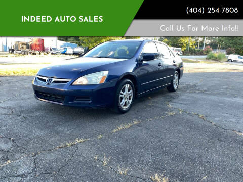 2007 Honda Accord for sale at Indeed Auto Sales in Lawrenceville GA