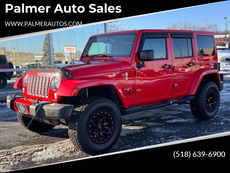 2017 Jeep Wrangler Unlimited for sale at Palmer Auto Sales in Menands NY