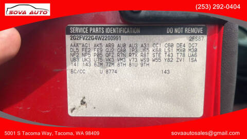 1998 Pontiac Firebird Formula