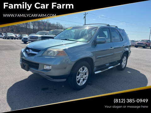 2006 Acura MDX for sale at Family Car Farm in Princeton IN