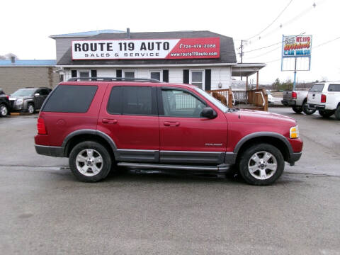 2004 Ford Explorer for sale at ROUTE 119 AUTO SALES & SVC in Homer City PA