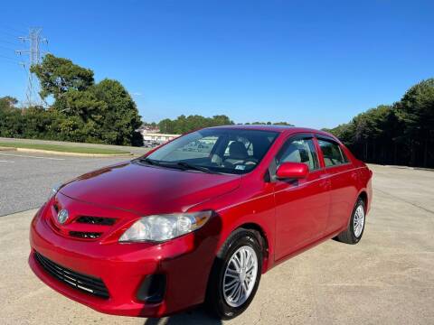 2013 Toyota Corolla for sale at Triple A's Motors in Greensboro NC