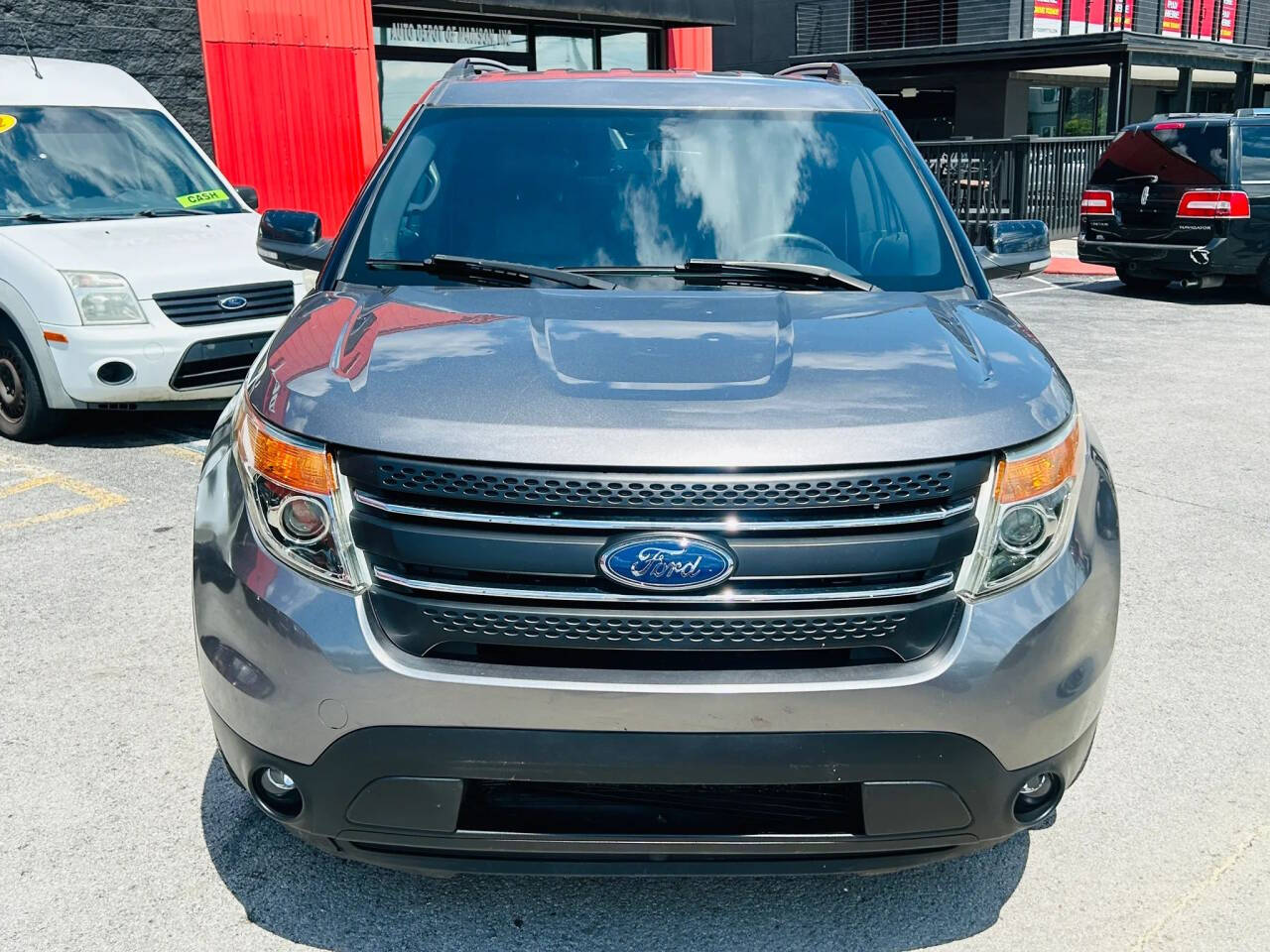 Gray 2014 Ford Explorer XLT XLT 4dr SUV 2