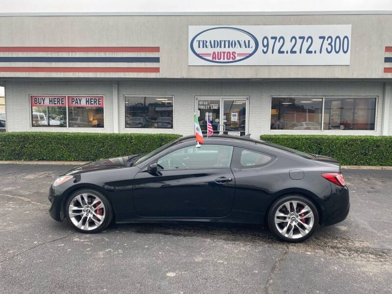 2013 Hyundai Genesis Coupe for sale at Traditional Autos in Dallas TX