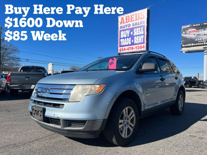 2008 Ford Edge for sale at ABED'S AUTO SALES in Halifax VA