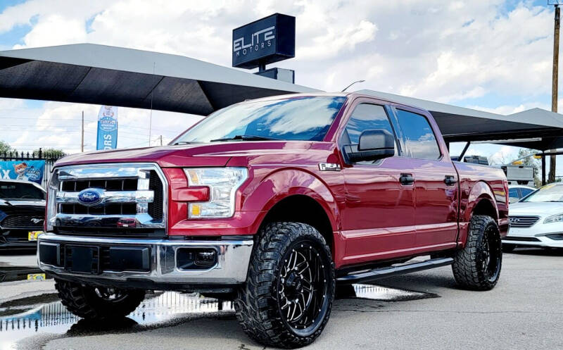 2017 Ford F-150 for sale at Elite Motors in El Paso TX