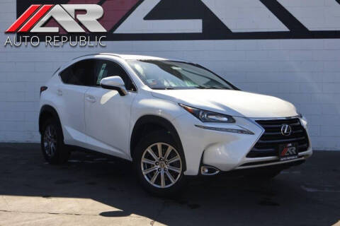 2017 Lexus NX 200t for sale at Auto Republic Fullerton in Fullerton CA