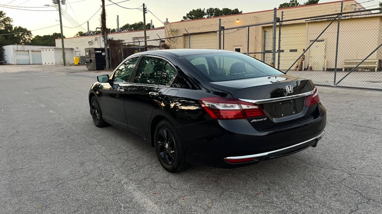 2016 Honda Accord for sale at East Auto Sales LLC in Raleigh, NC