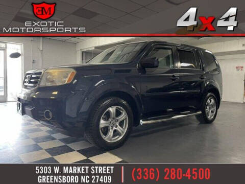 2012 Honda Pilot for sale at Exotic Motorsports in Greensboro NC