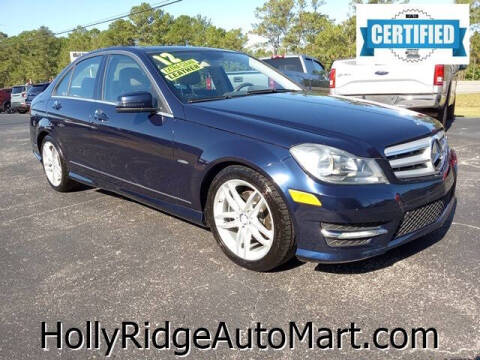 2012 Mercedes-Benz C-Class for sale at Holly Ridge Auto Mart in Holly Ridge NC