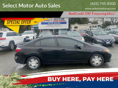 2012 Honda Civic for sale at Select Motor Auto Sales in Lynnwood WA