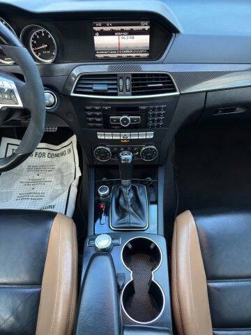 2013 Mercedes-Benz C-Class C 63 AMG