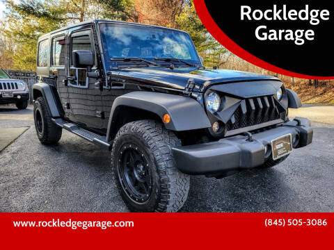 2017 Jeep Wrangler Unlimited for sale at Rockledge Garage in Poughkeepsie NY