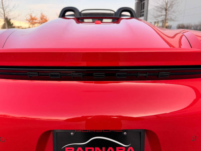 2022 Porsche 718 Boxster Spyder