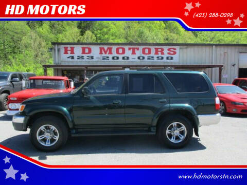 2001 Toyota 4Runner for sale at HD MOTORS in Kingsport TN