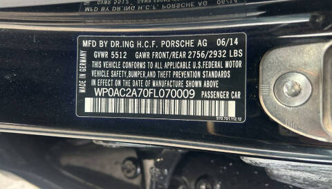 2015 Porsche Panamera Turbo