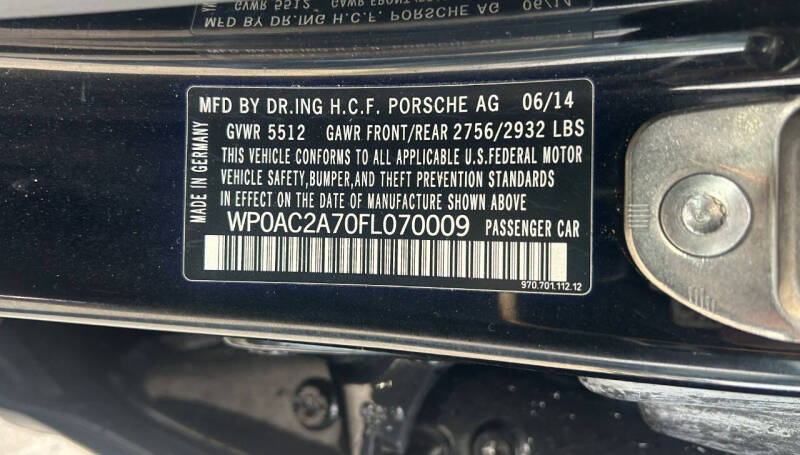 2015 Porsche Panamera Turbo