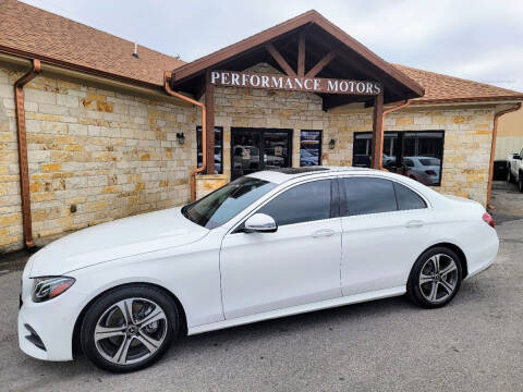 2018 Mercedes-Benz E-Class for sale at Performance Motors Killeen Second Chance in Killeen TX