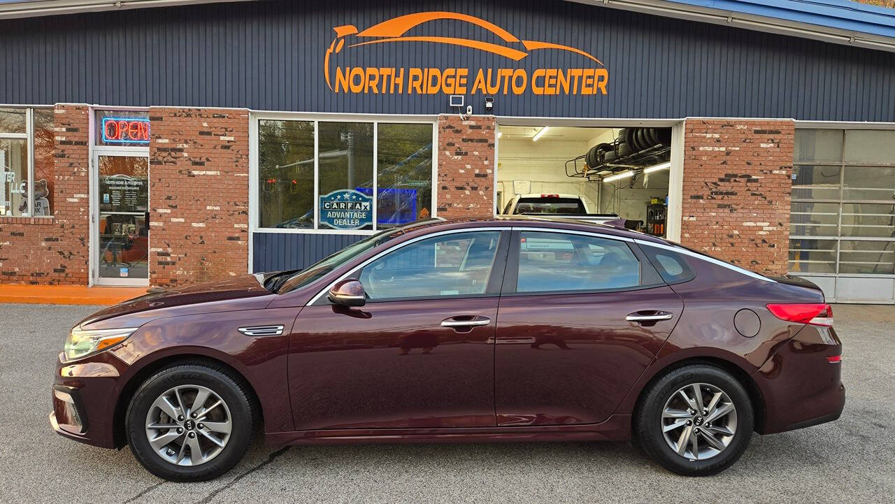 2019 Kia Optima for sale at North Ridge Auto Center LLC in Madison, OH