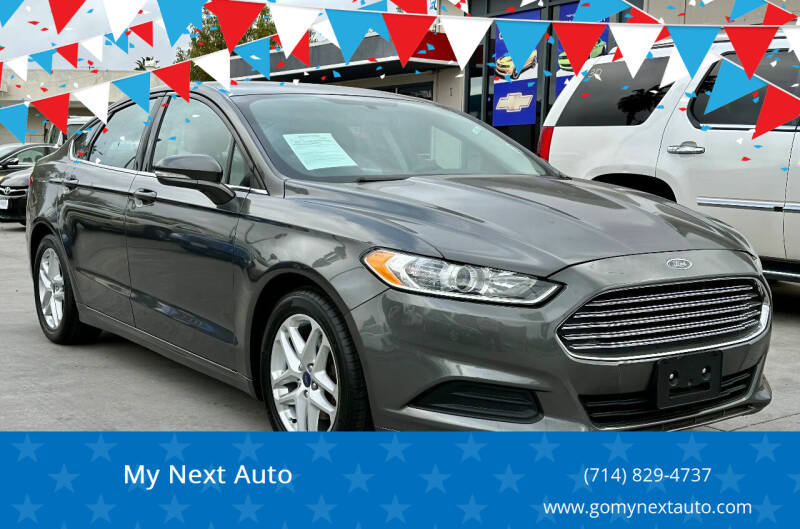 2016 Ford Fusion for sale at My Next Auto in Anaheim CA