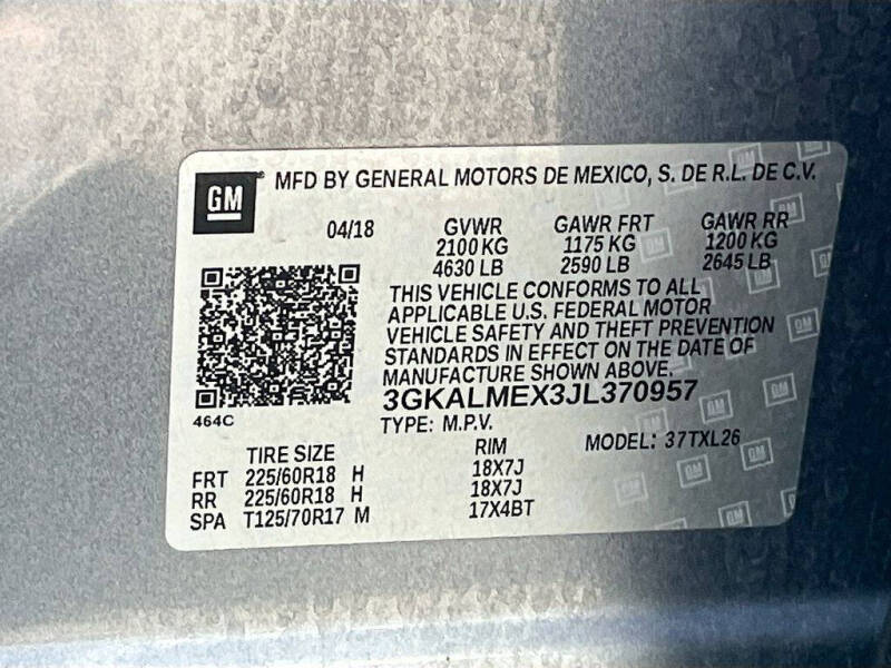 2018 GMC Terrain SLE