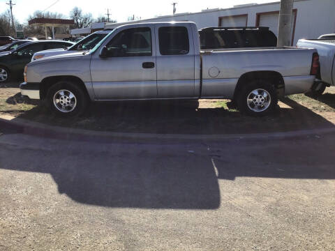 2004 Chevrolet Silverado 1500 for sale at 4 B CAR CORNER in Anadarko OK