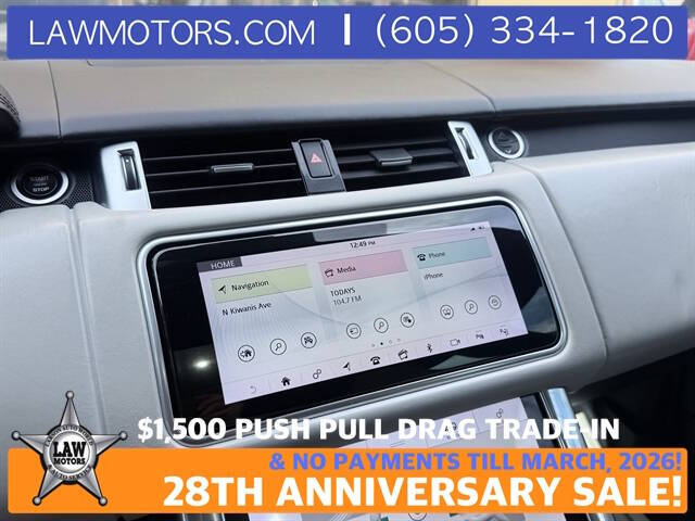 2019 Land Rover Range Rover Sport SVR