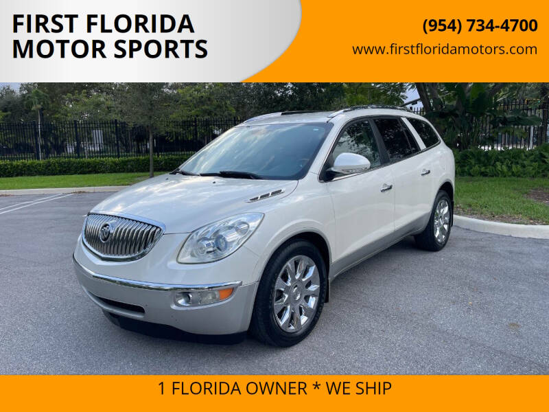 2011 Buick Enclave for sale at FIRST FLORIDA MOTOR SPORTS in Pompano Beach FL