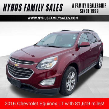 2016 Chevrolet Equinox for sale at Nyhus Family Sales in Perham MN