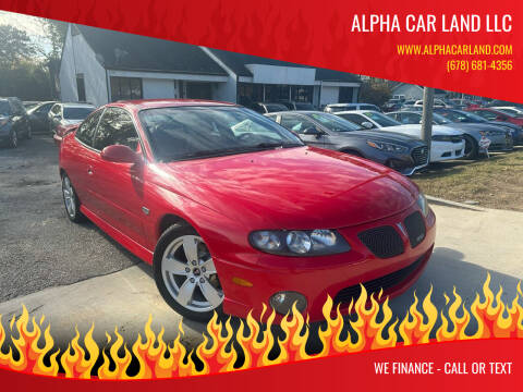2004 Pontiac GTO for sale at Alpha Car Land LLC in Snellville GA
