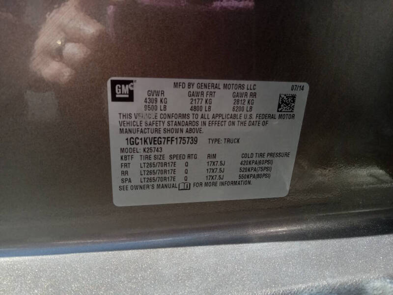 2015 Chevrolet Silverado 2500HD