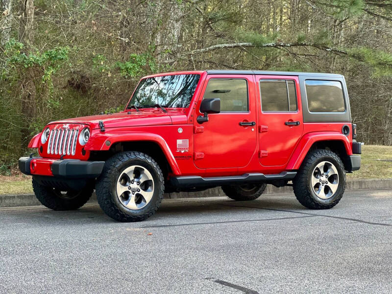 2016 Jeep Wrangler Unlimited for sale at H and S Auto Group in Canton GA