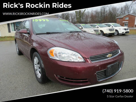 2007 Chevrolet Impala for sale at Rick's Rockin Rides in Reynoldsburg OH
